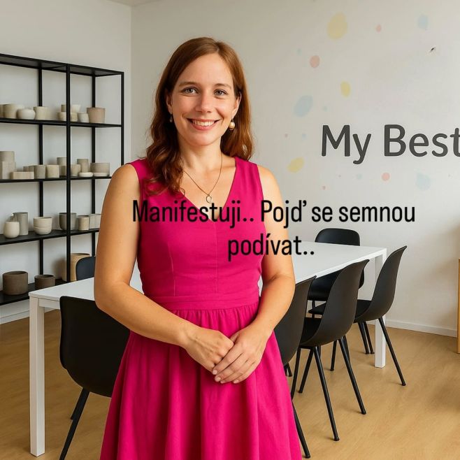 Zatím ještě nemám svůj ateliér… ale už si ho manifestuju 💭. Vidím ho tak jasně, jako by už existoval: dubová podlaha,...